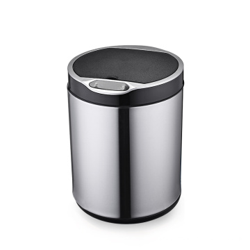 6L/9L touchless trash can stainless steel waste bin for home automatic trash can electric rubbish trash can wholesale price